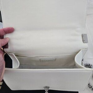 white/cream crossbody
